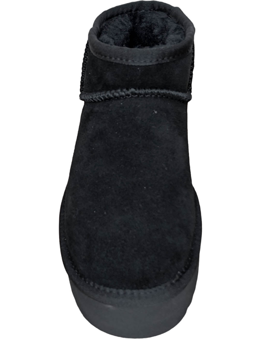 platform winter boot negro