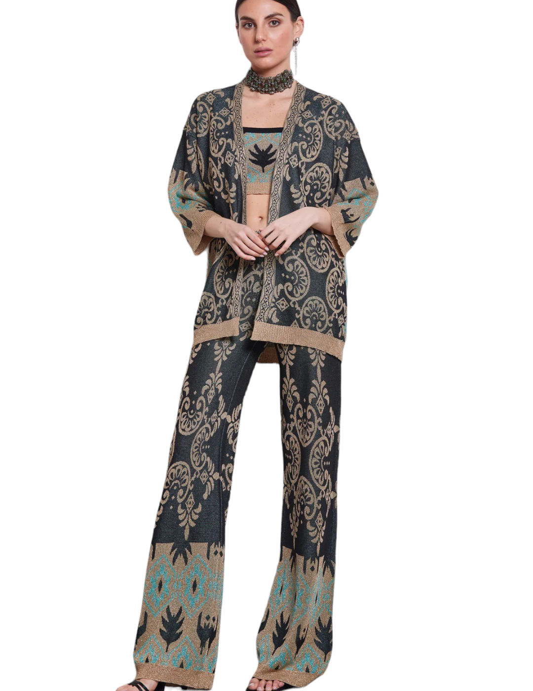 Kimono MGKD05091 Akep Verde