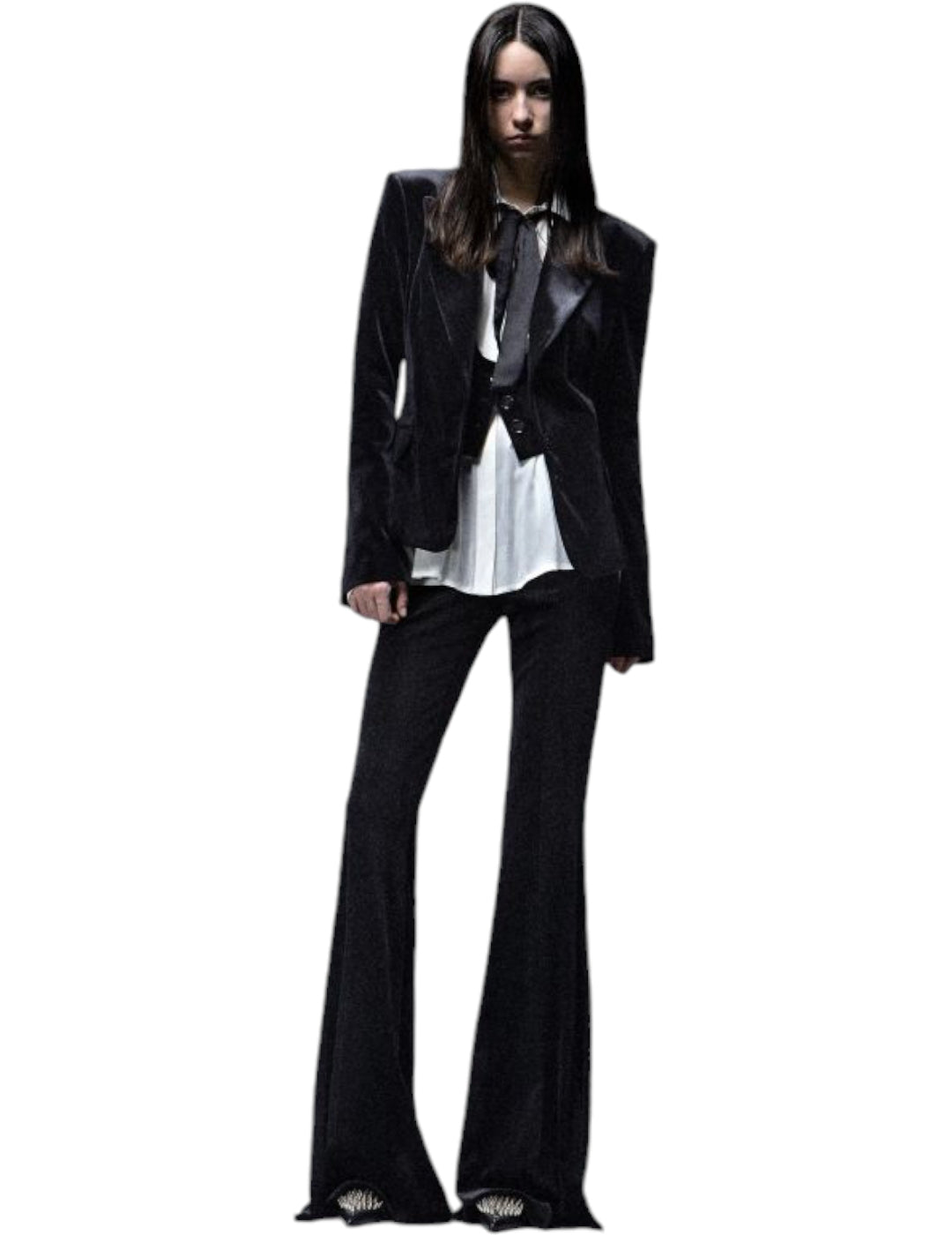 Blazer 181381 Aniye By Negra Terciopelo