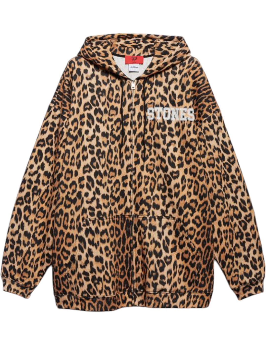 Sudadera 185920  Animal print camel