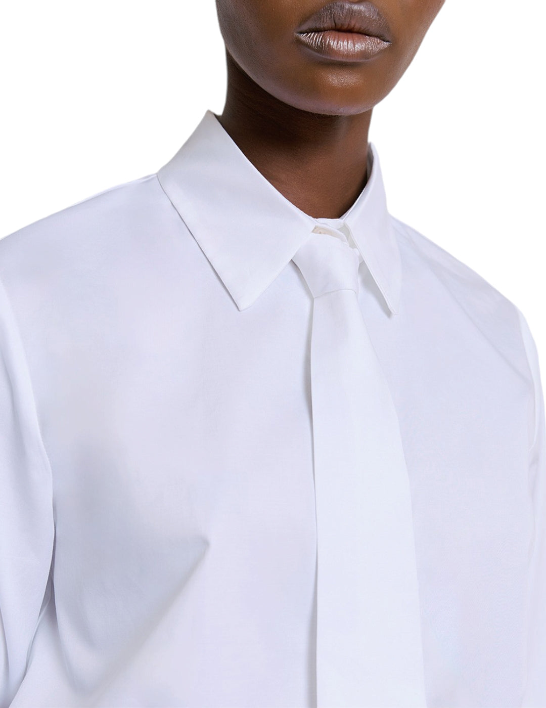 Camisa Access corbata azul