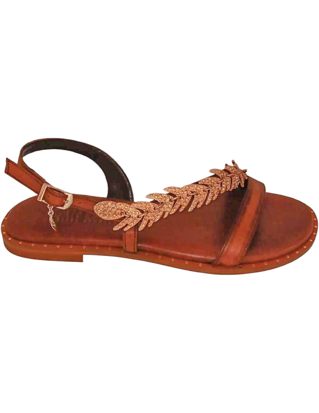 Sandalia 622609 Espiga Marron