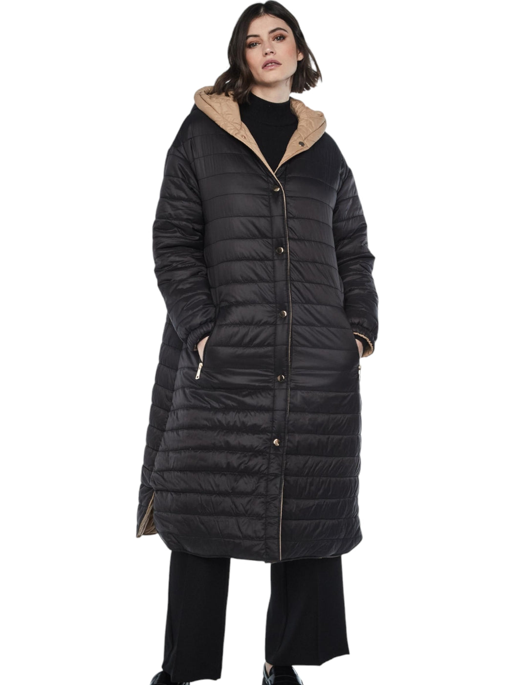 Parka 08704-252 Unique Negra