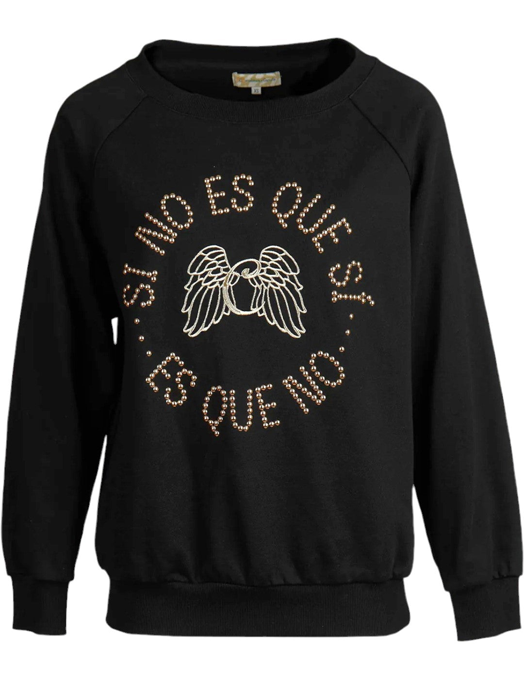 Sudadera PEÑA Camaleonica Negra