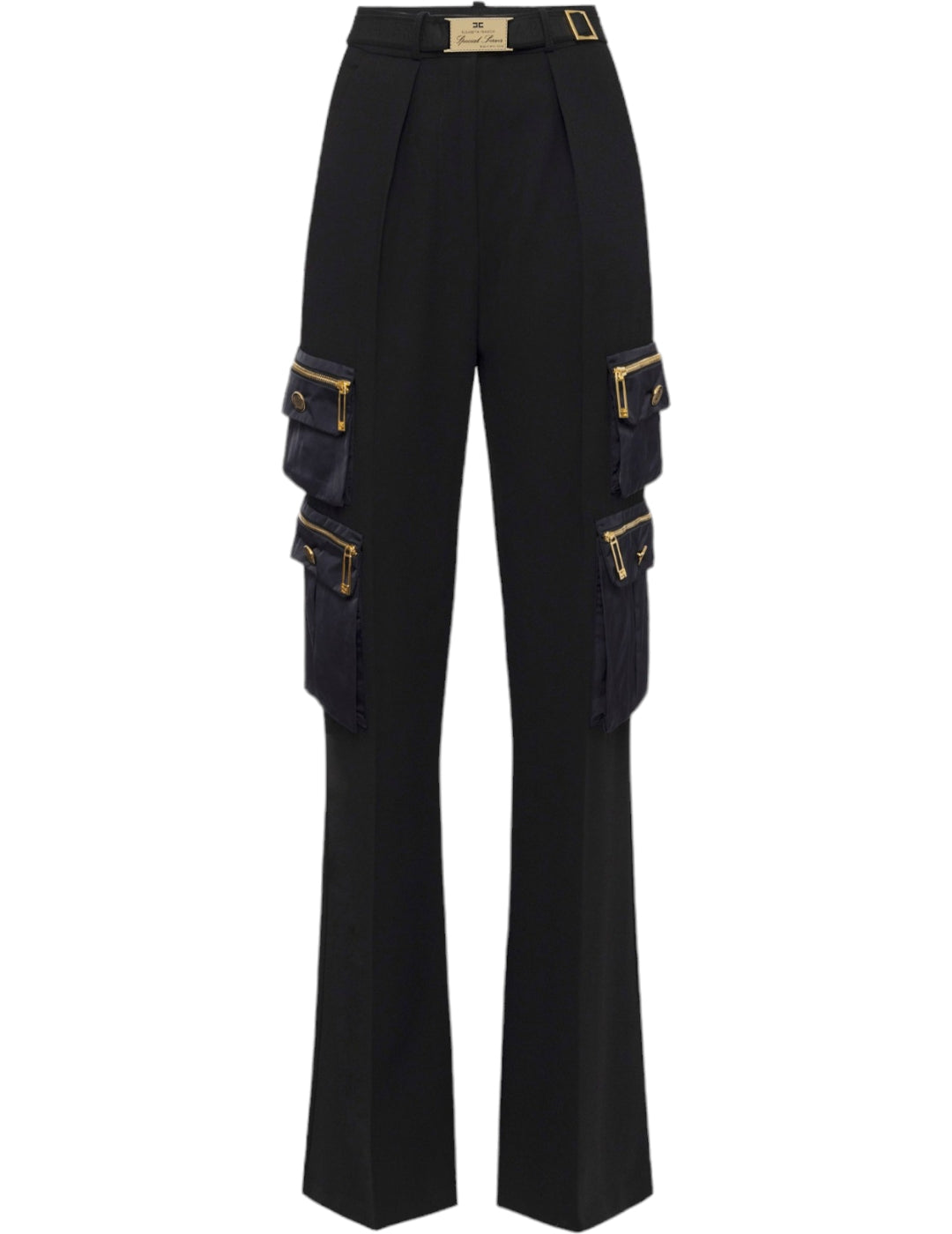 Pantalón cargo PA04546E2 Elisabetta  negro