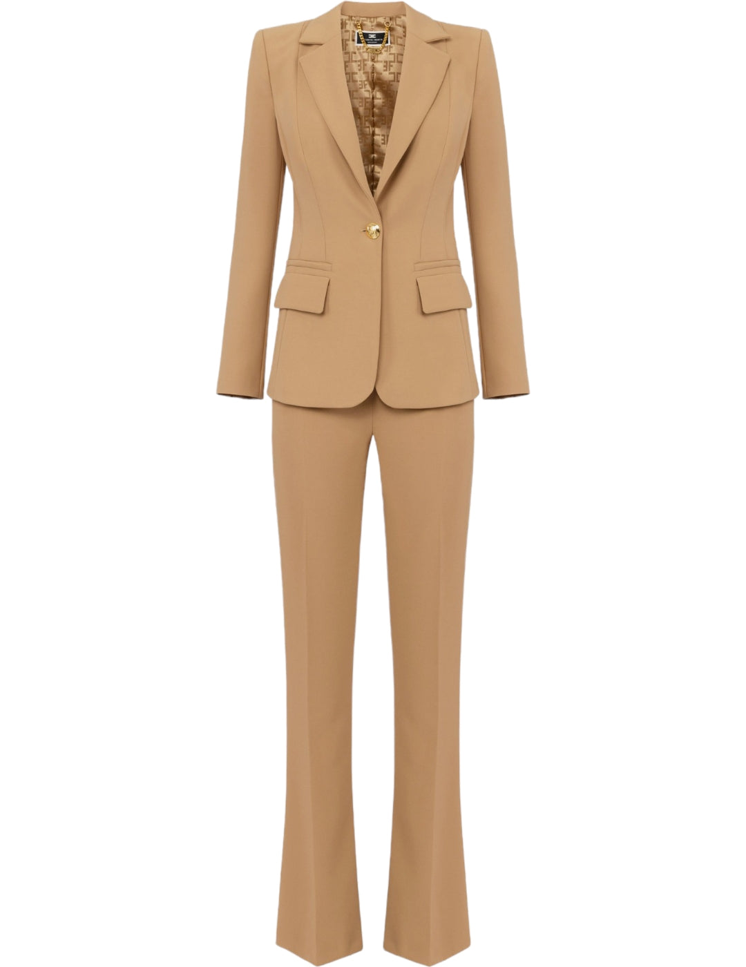 Traje  TP00346E2 Elisabetta Franchi camel