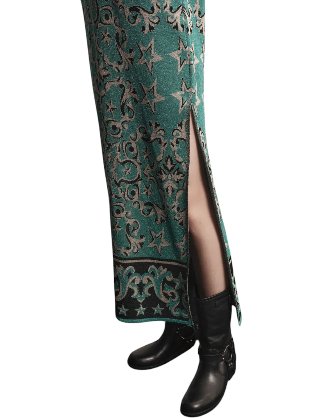 Vestido VSKD09009 Cordones Azul