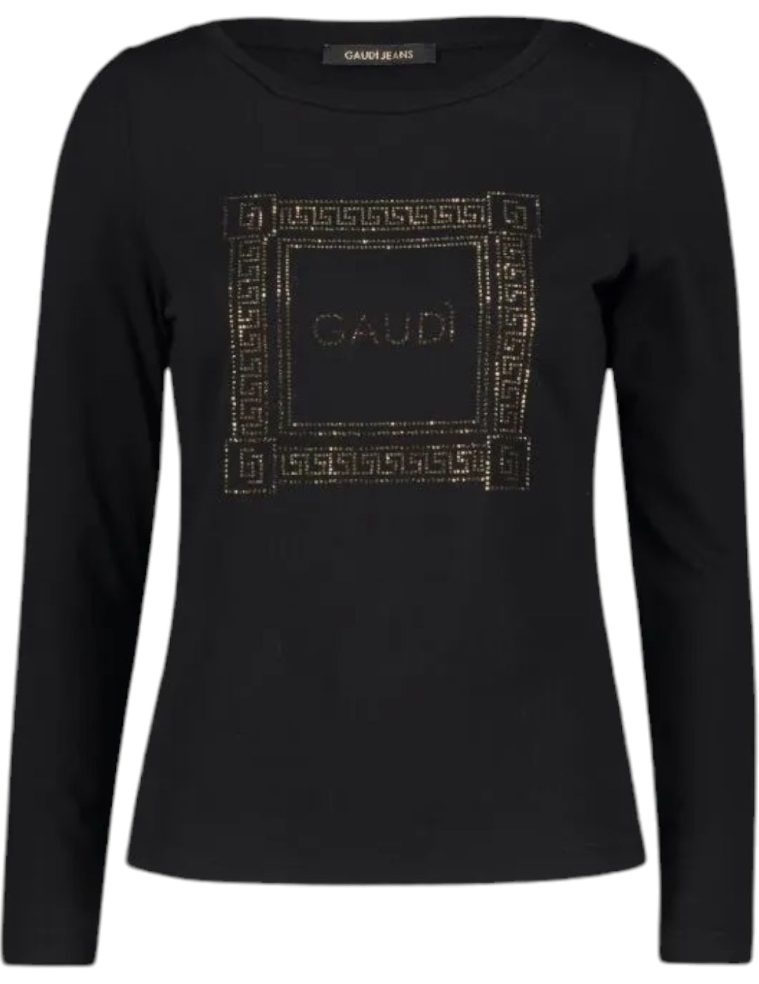 Camiseta 421BD64022 Gaudi Negra Logo