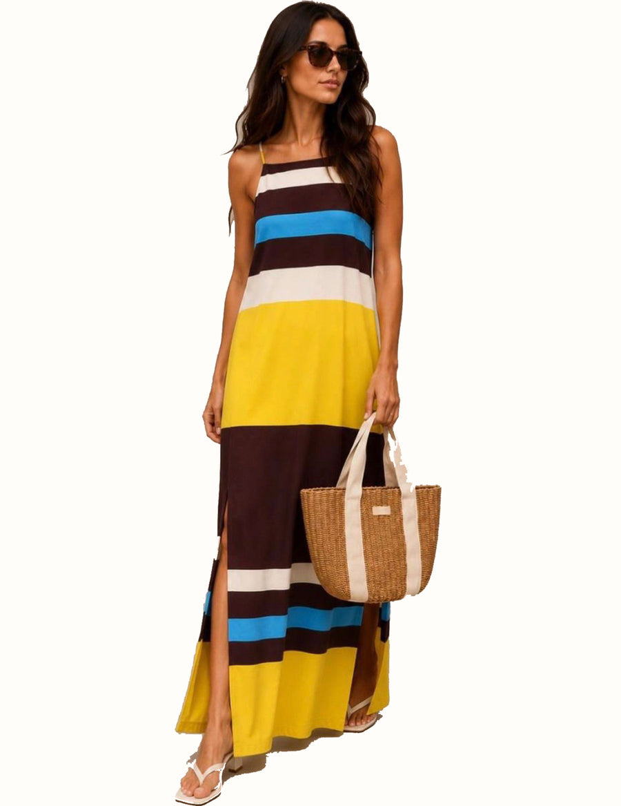 Vestido TAB2876 Rayas Colores